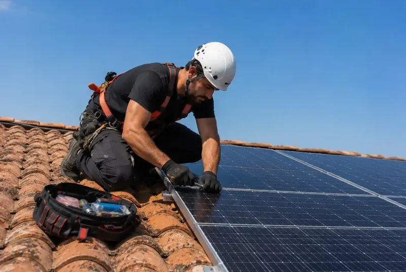 Maintenance et monitoring de panneaux solaires en Haute Savoie