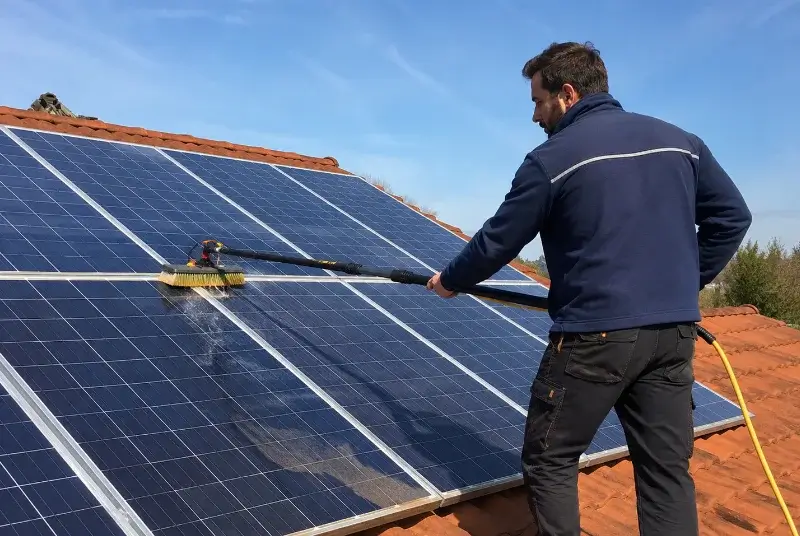 Nettoyage et entretien de panneaux solaires en Haute Savoie